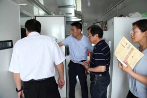 河南省畜牧總站茹寶瑞蒞臨天成鴿業(yè)考察調研