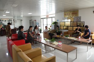 河南省婦聯(lián)副主席崔愛蘭蒞臨河南天成鴿業(yè)開展調(diào)研工作